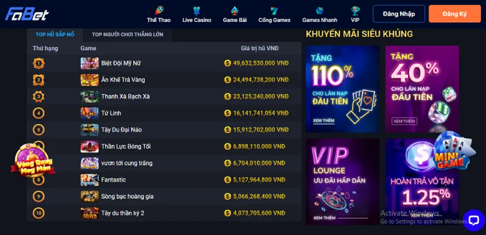 Câu hỏi thường gặp về khuyến mãi VIP666